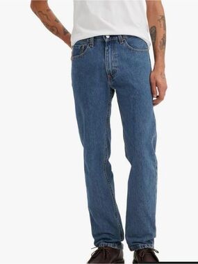 Levi's Men's 505 Regular Fit Jeans men’s 
33x32